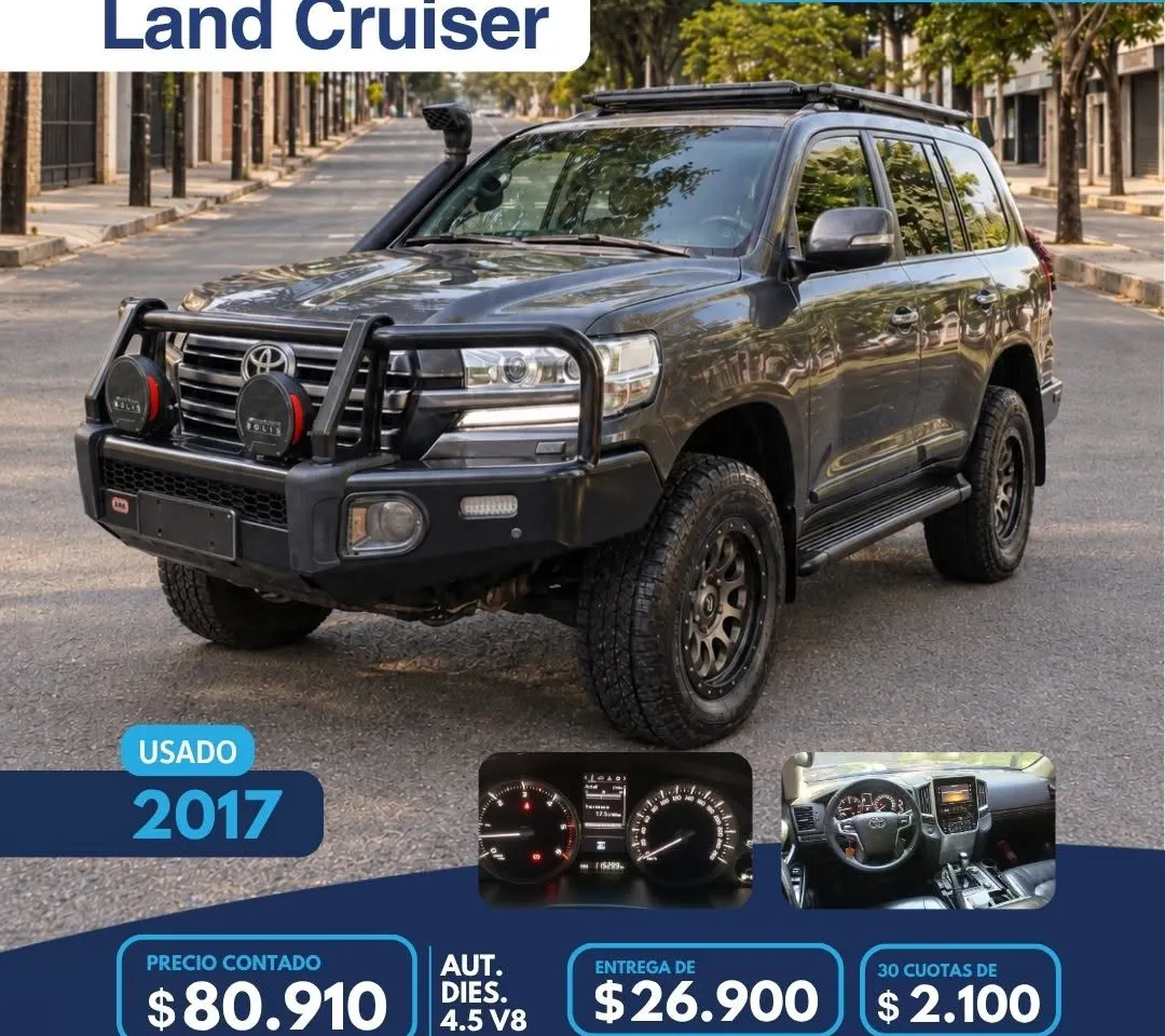 Toyota Land Cruiser 2017 V8