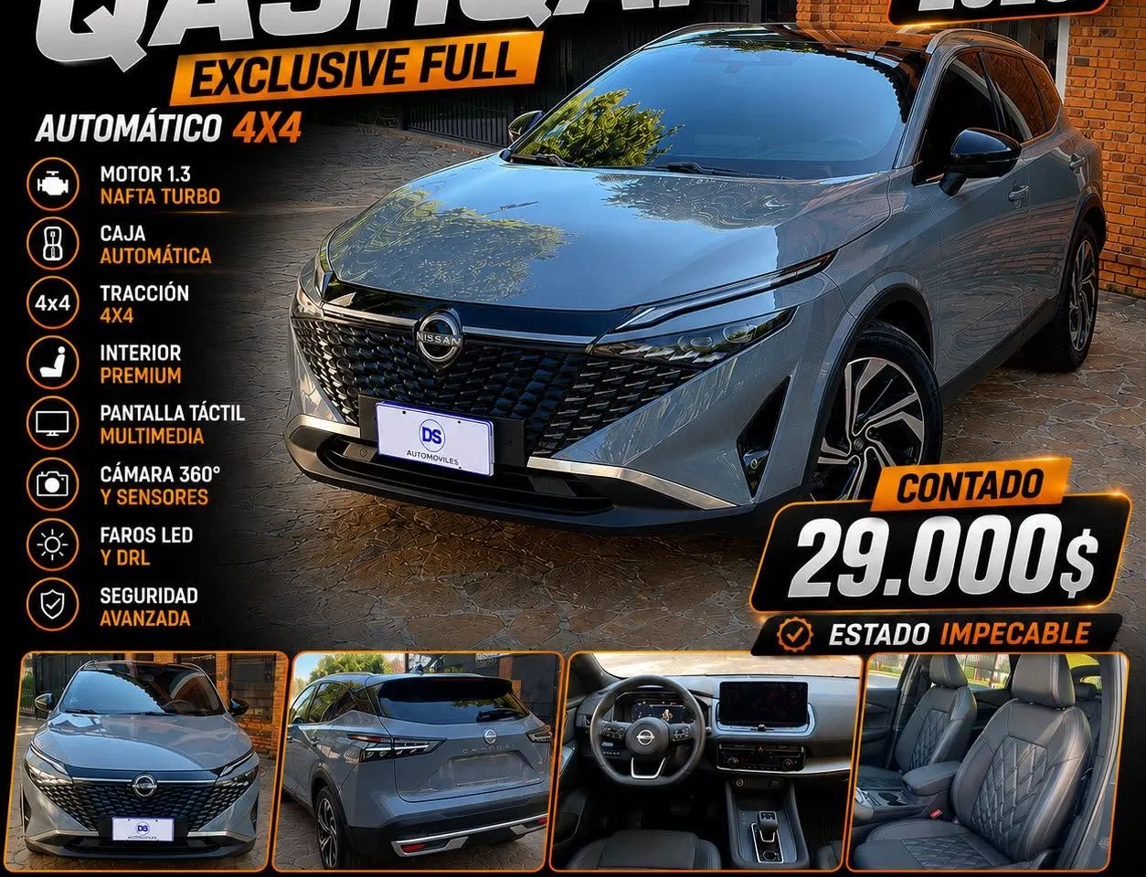 Nissan Qashqai 2025 Exclusive Full · 1.3 turbo