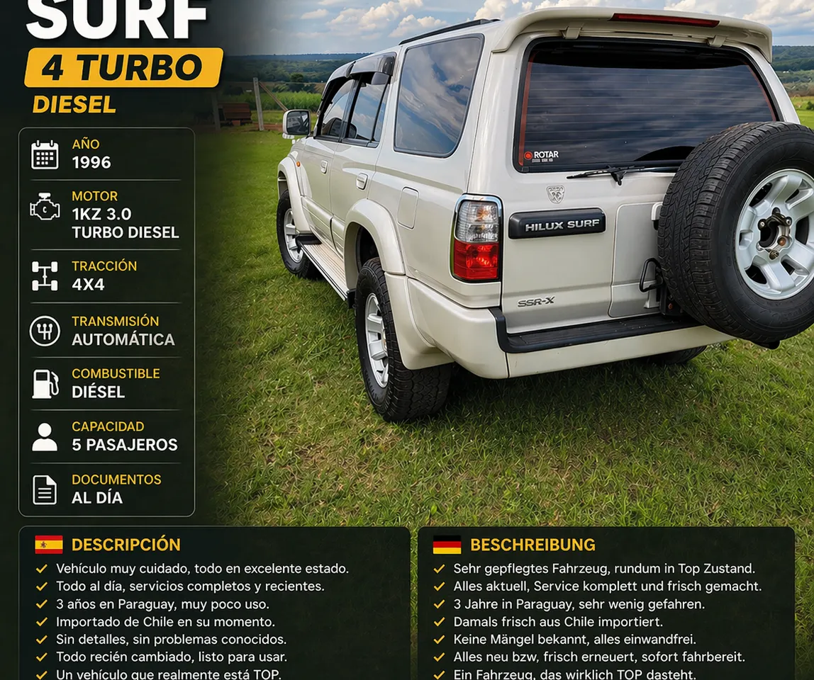 Toyota Hilux Surf 1997