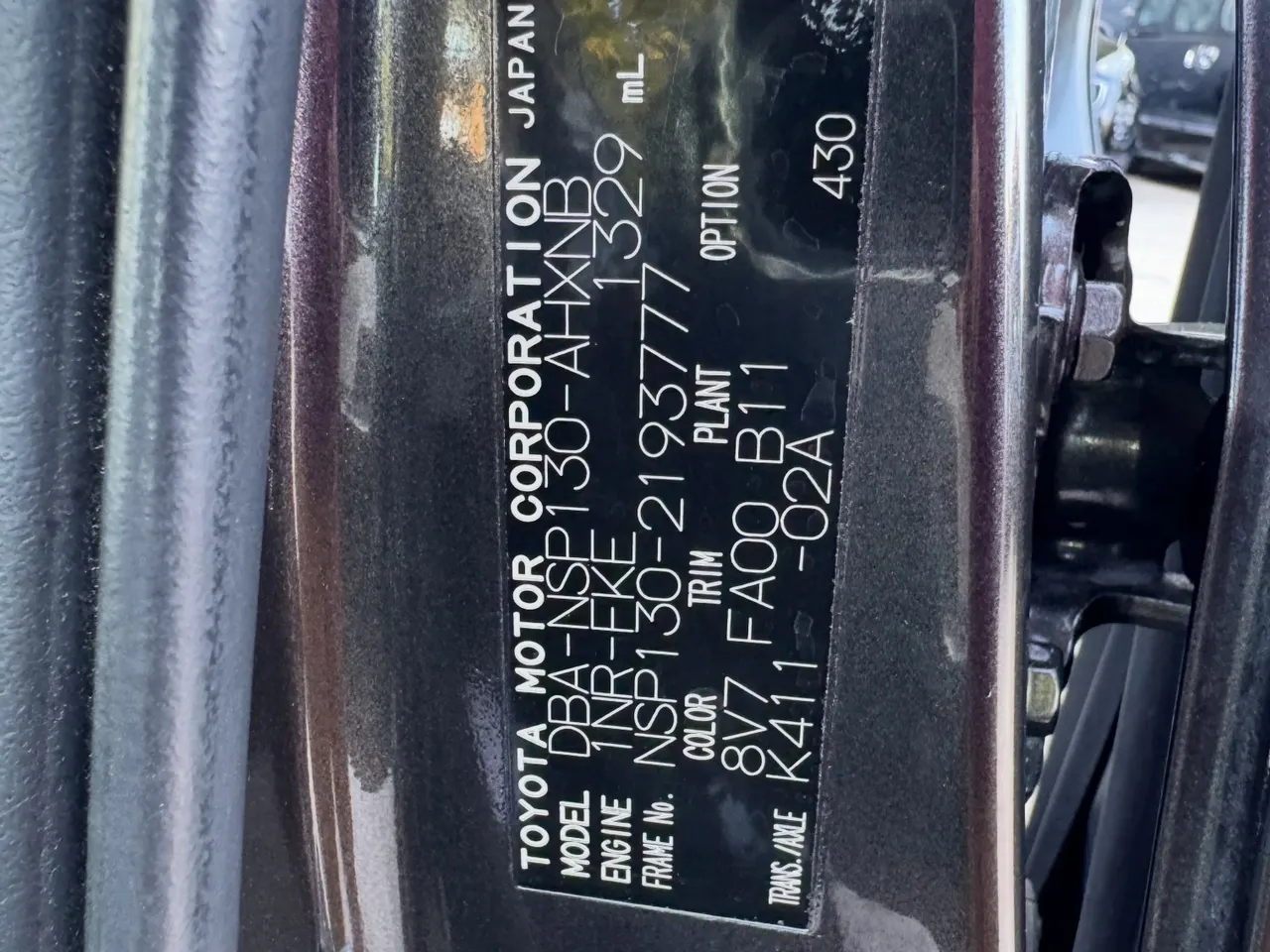 Toyota Vitz 2016