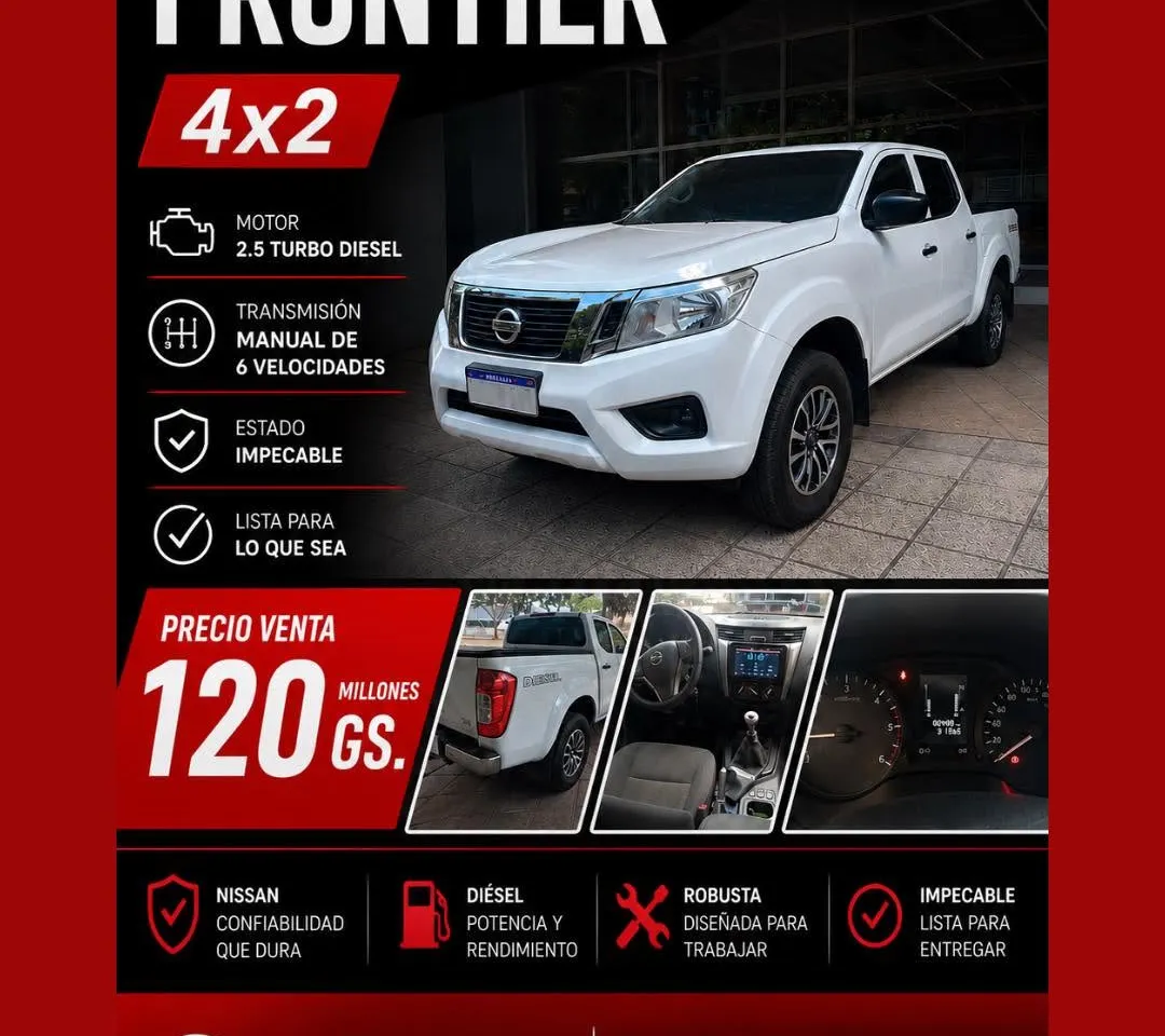 Nissan Frontier 2020 4x2 · 2.5 Turbo Diésel