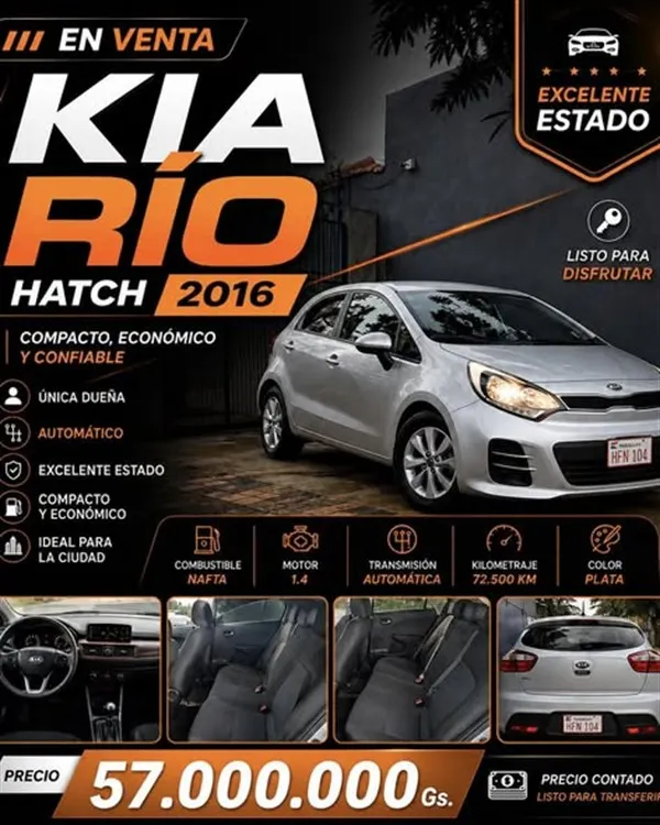 Kia Rio 2016 1.4